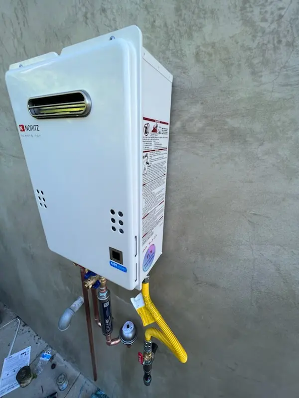 Tankless water heater installation for Northwood Acres West homes